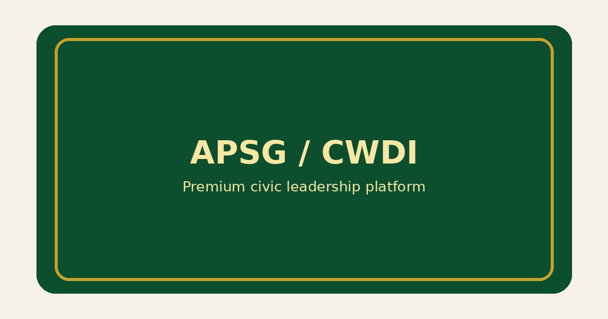 APSG Lagos Structure Flow